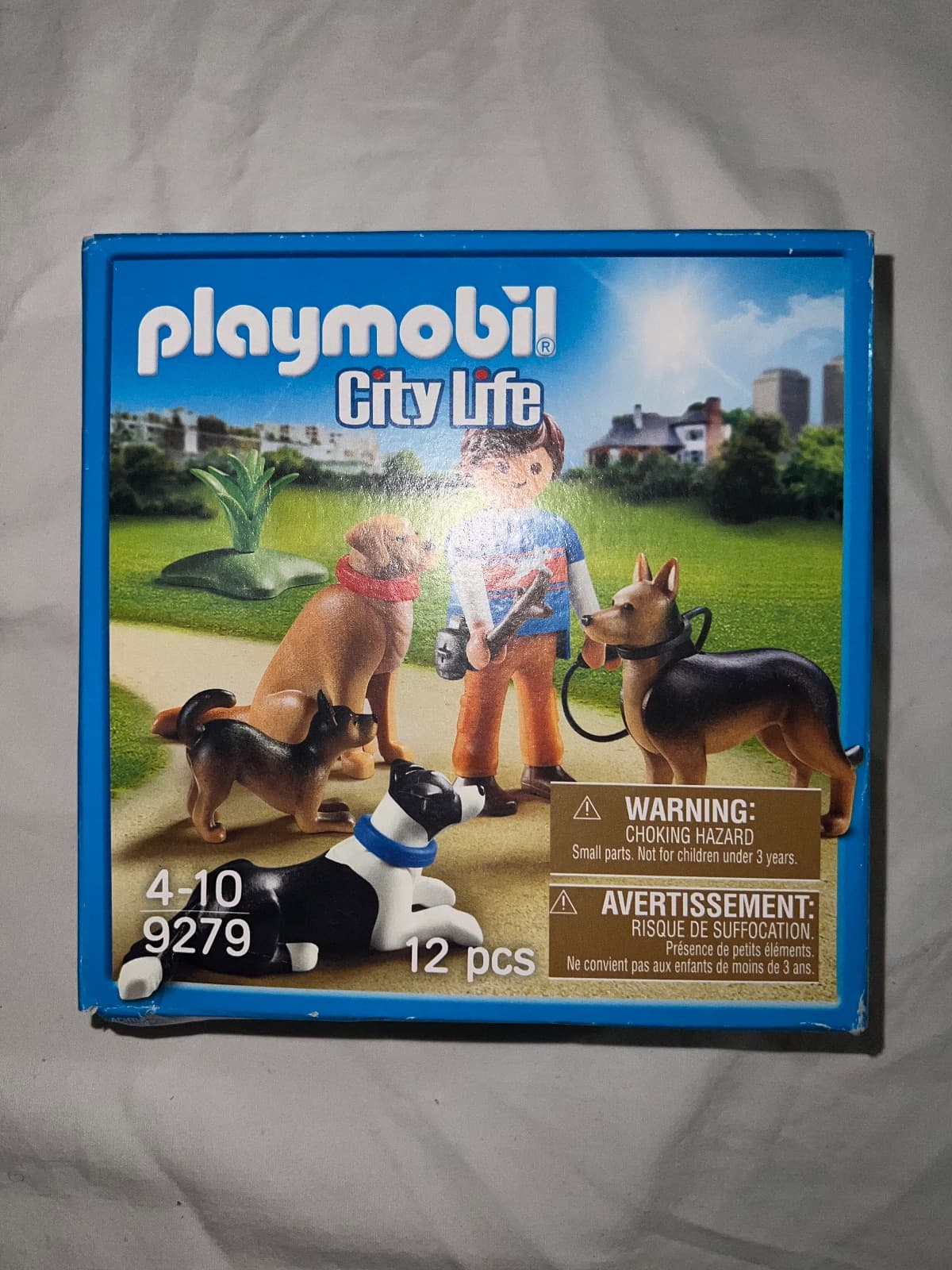 Playmobil City Life Set 9279 con Personaggio e Cani