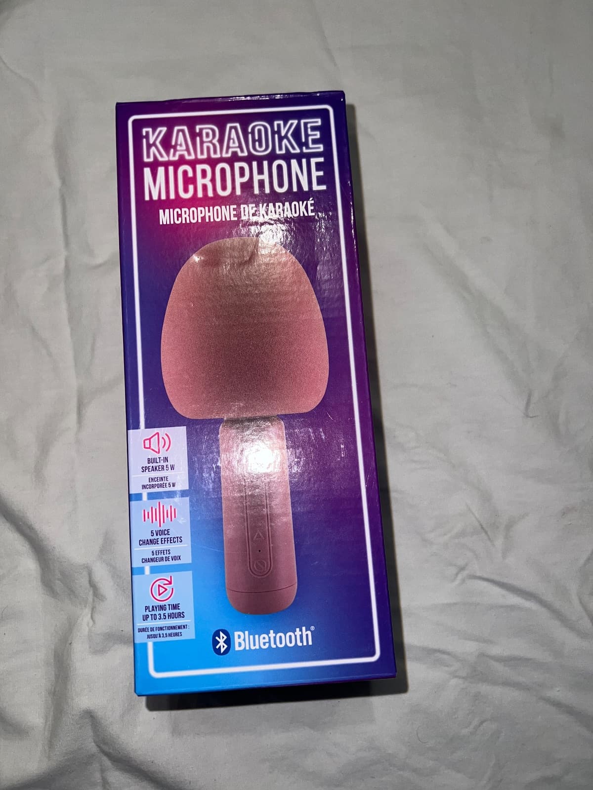 Microfono Karaoke Bluetooth con Altoparlante Integrato
