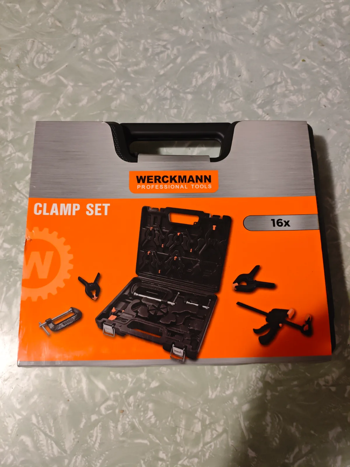 Werckmann Clamp Set 16 Pezzi