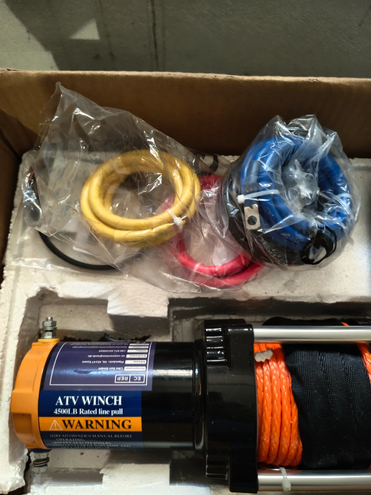 Verricello Elettrico ATV 4500 libbre